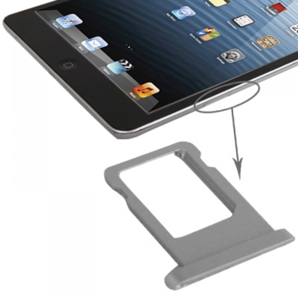 iPadのミニ2網膜のためのWLAN +セルラーオリジナルSIMカードトレイ ...